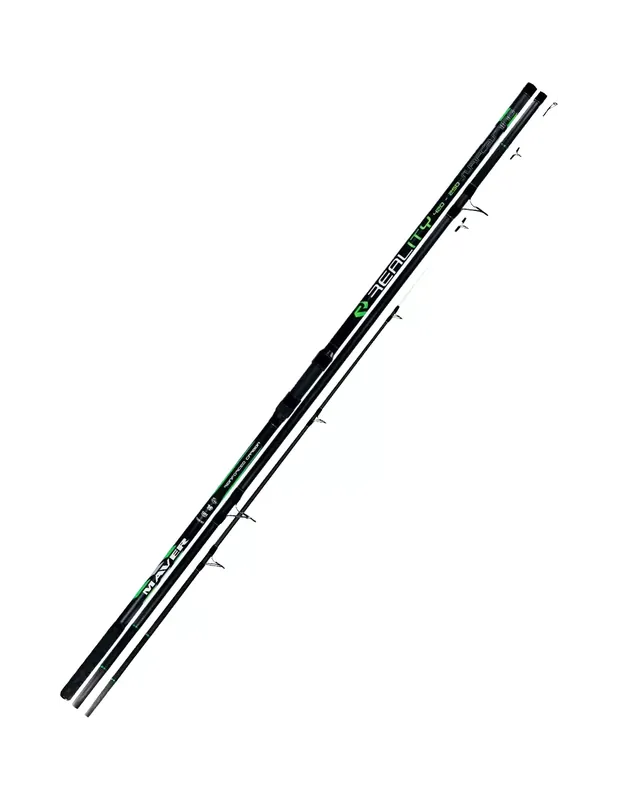 Paiement Sécurisé Maver Reality Surf Trois Sections Canne à Pêche 4.20mt 250gr