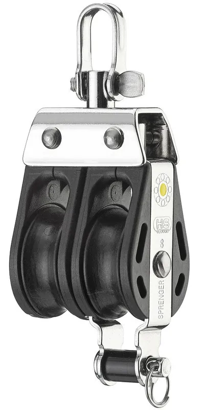 2 poulies ringot à émerillon GL Offre Spéciale