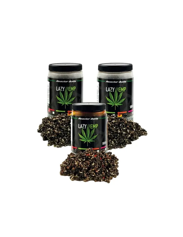 Certifié Maver Reactor Appâts Chanvre paresseux chanvre sélectionné cuit et fermenté 500 gr