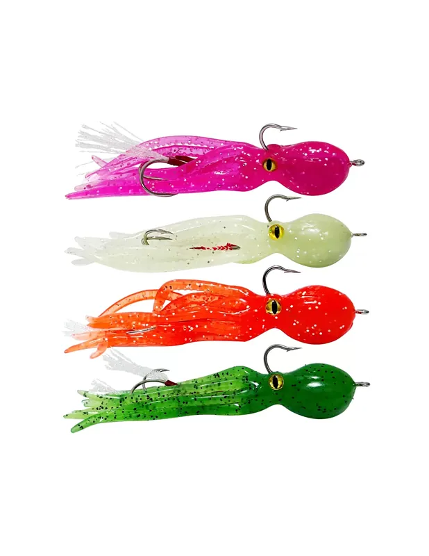 Yamashiro Octpus Piombato avec Double Assist et Hook 24 gr Promotion Saisonnière