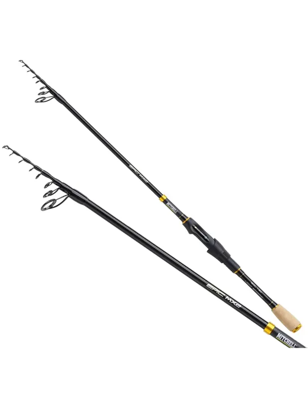 Mitchell Epic MX2 Tele Spinning Rod Télescopique Spinning Cannes à pêche Livraison Gratuite