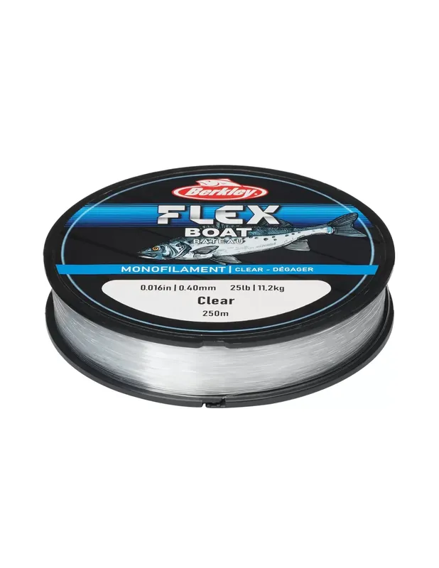 Ligne de pêche spécifique Berkley Flex Boat pour l’eau salée à partir de 300 mt Prix Promo