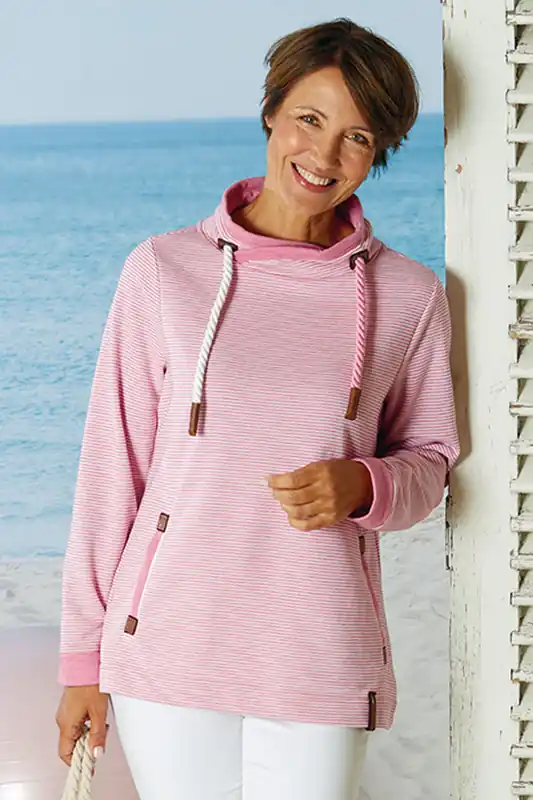 Prix Cassé Sweat-shirt à rayures pour femmes