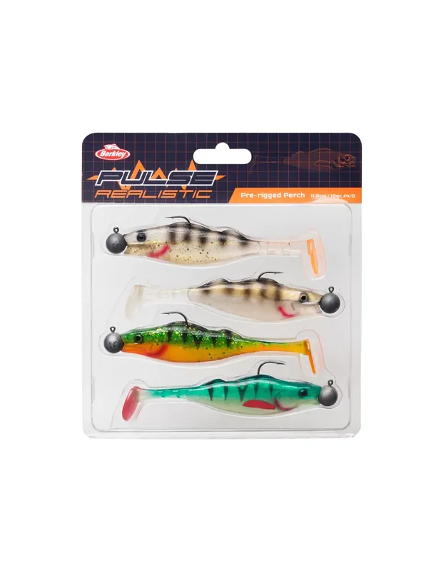 Berkley Pulse Perche réaliste Prégréé 4 pcs 70 mm Super Prix