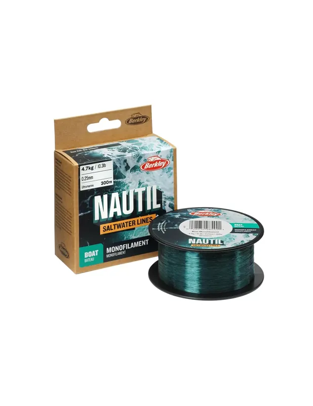 Berkley Nautil Boat Fishing Line 300 mt Spécial pour la mer Bon Marché