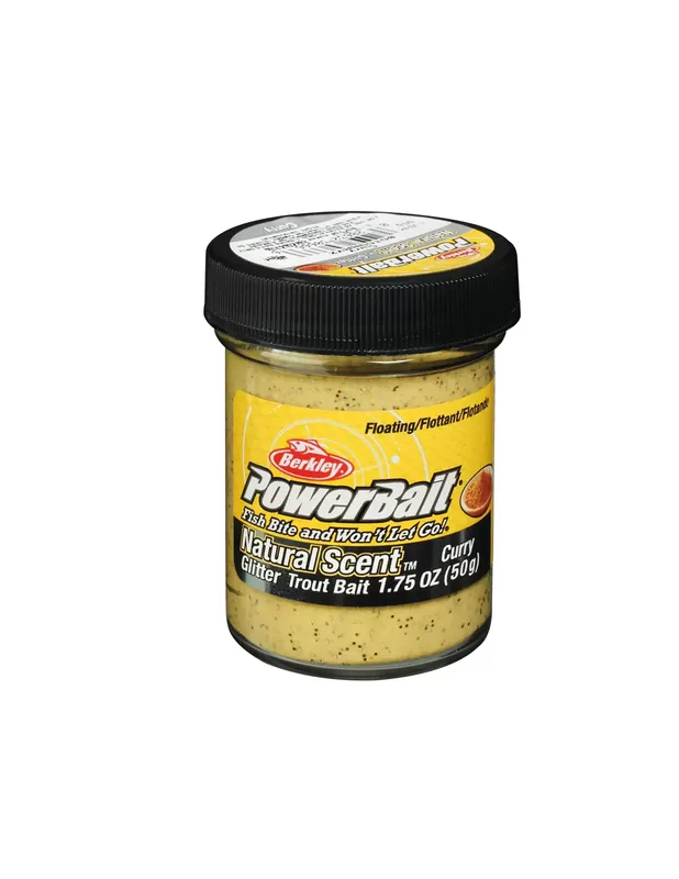 Offre Limitée Berkley Powerbait Trout Bait Spice White Trout Paste Curry Flavor