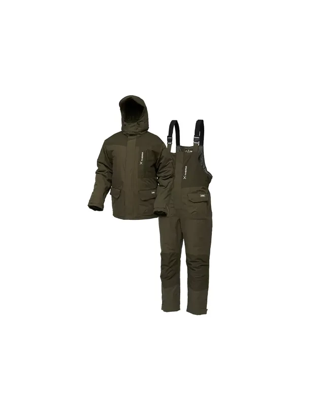 Nouvel Arrivage Dam Xtherm Veste de costume d’hiver et pantalon thermique pour la pêche hivernale
