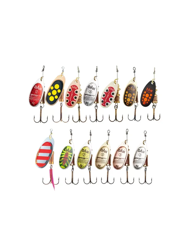 Dam Effzett Standard Spinner Cuillères Pêche Filage 4 gr Petit Prix