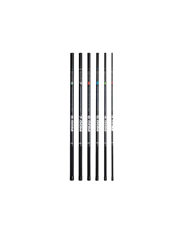 Certifié Barrage Sensomax Tele Poles Cannes à pêche télescopiques fixes