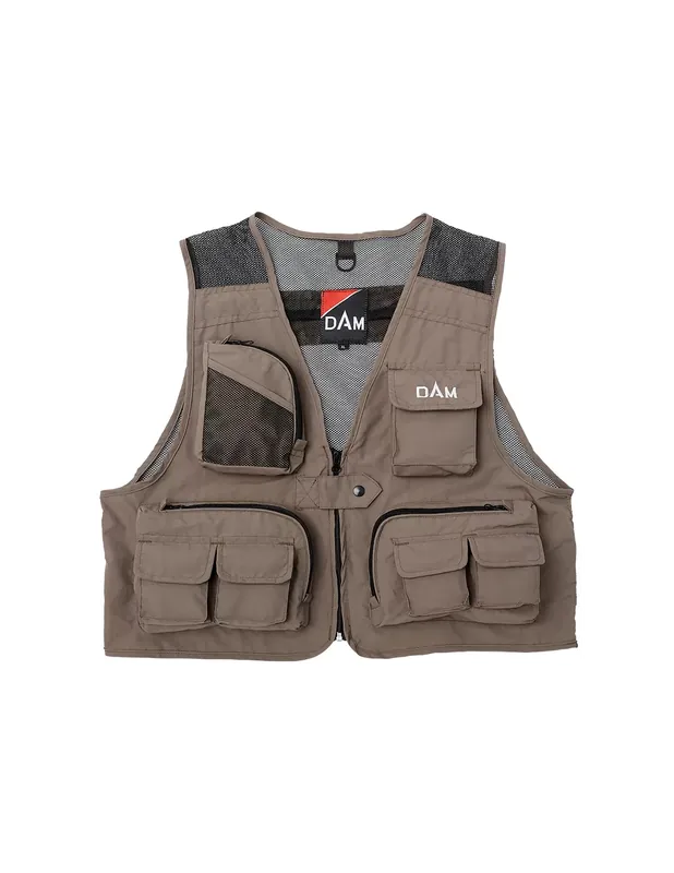 Dam Intenze Fly Vest Multi Pocket Gilet de pêche Dernière Chance