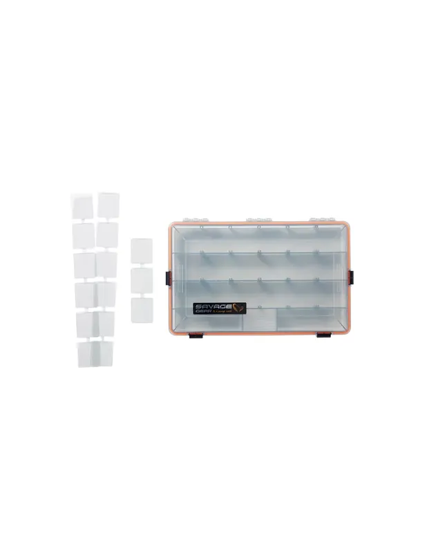 Expédié Aujourd’hui Savage Gear WP Lurebox 5b Boîte de porte artificielle à fumée 35.5X23X5 cm