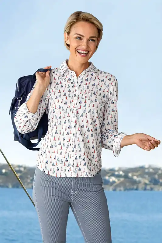 Petit Prix Blouse imprimée