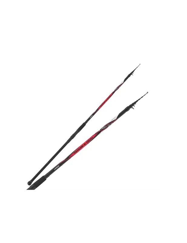 Tubertini Tatanka 1000 cannes à pêche en carbone tout autour Promotion
