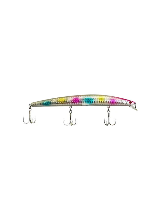 Yamashiro Long Jerk Barracuda et Bar Artificiel Spinning LG08 18.5 cm 24.5 gr Offre Limitée