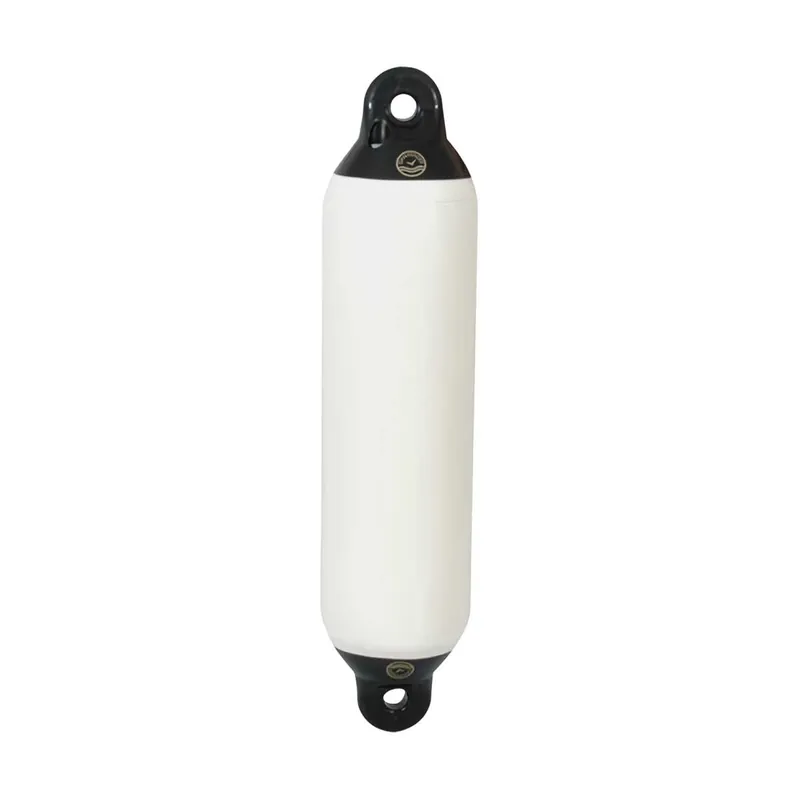 Pas Cher Para-choques branco resistente Ø125 – C. 540 mm