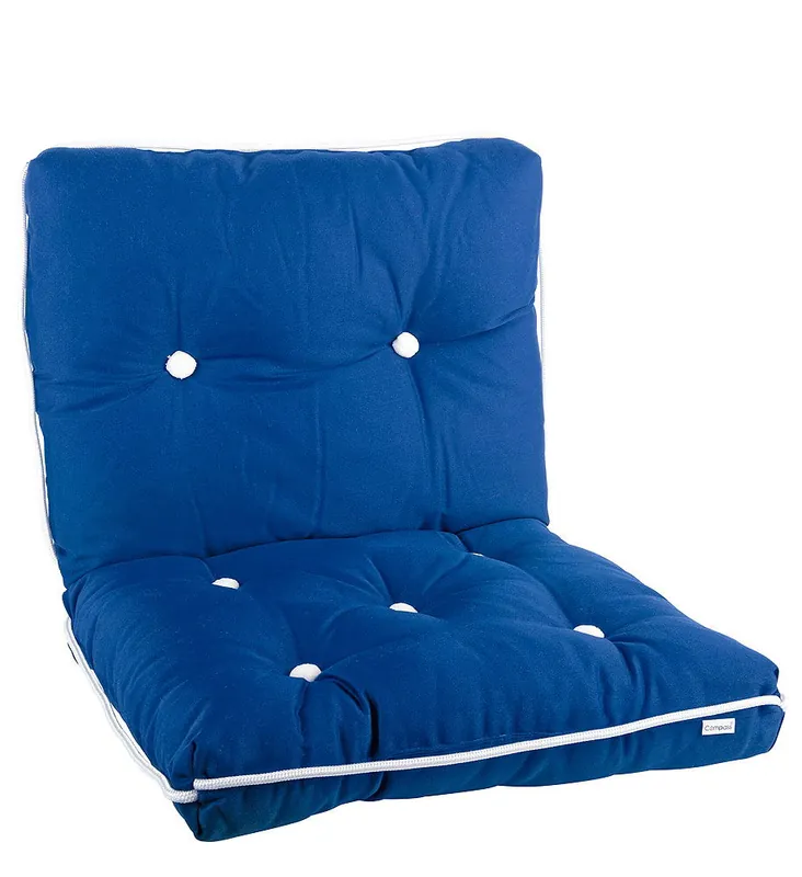 Coussin d&rsquo;assise Kapok avec dossier rembourré Nouvelle Collection