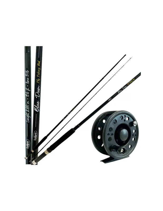 Commander Vite Kit de pêche à la mouche Kolpo avec canne et moulinet