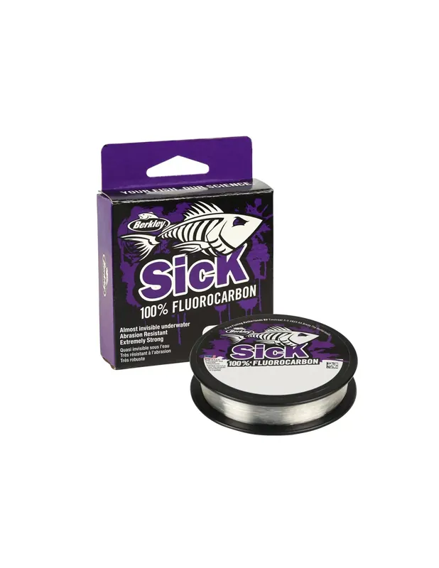 Berkley Sick Fluorocarbon 50 mt Jusqu’à Épuisement Des Stocks