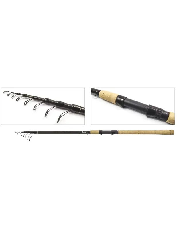 Dernière Chance Mistrall Sicata Tele Match Canne à pêche anglaise Bombardes de carbone