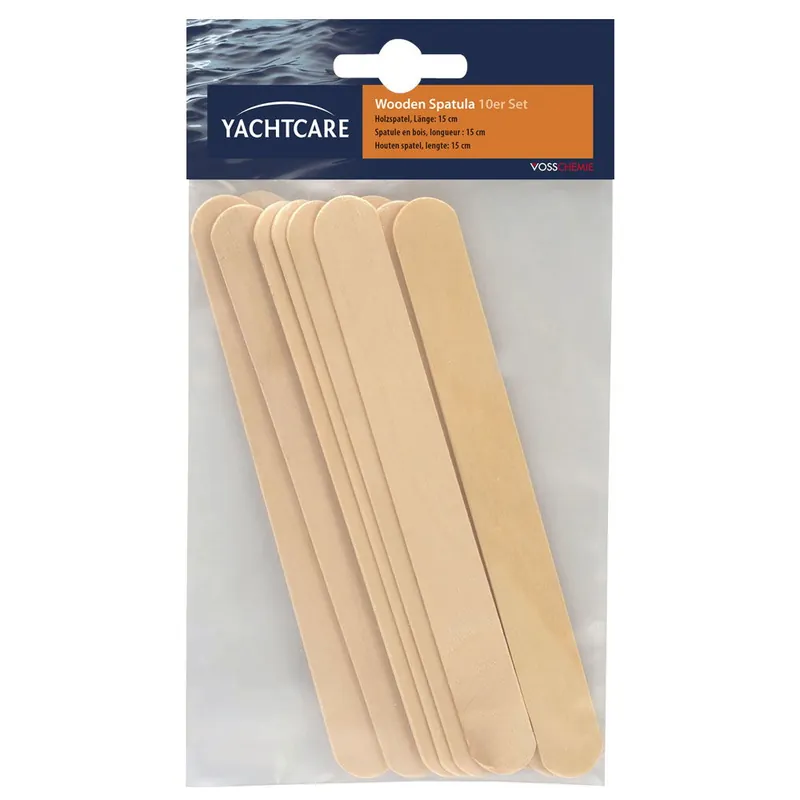 Commander Vite YC Spatules en bois, set de 10