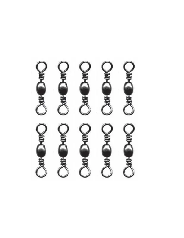 Authentique Mistrall Baril de pêche pivotant 10 pcs