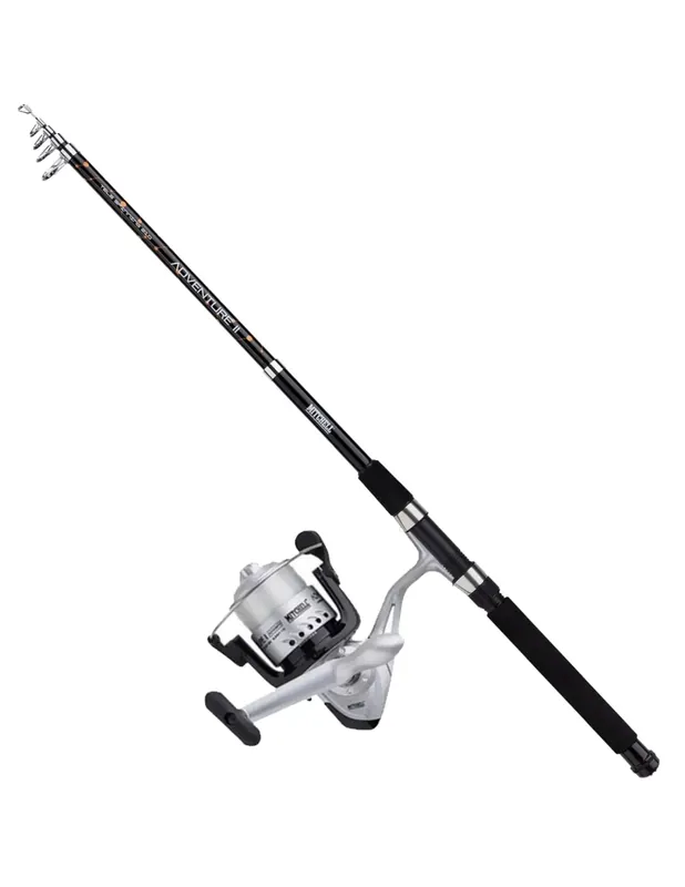 Adventure II Tele Spinning Combo Bobine Tige et Fil Livraison Express