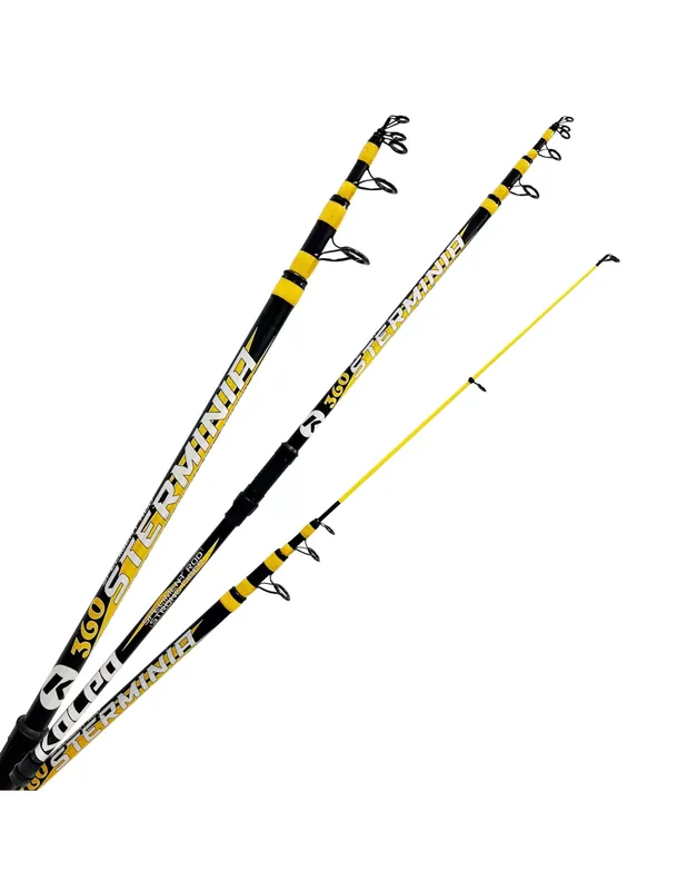 Acheter En Ligne Kolpo Sterminia Fishing Rod Surfcasting Bottom Pier 3.60 mt de 60 à 200 gr