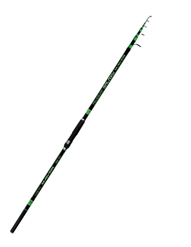 Solde Maver Galaxy Cannes à pêche Surfcasting Carbone télescopique 4.20 mt