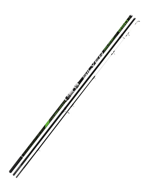 Maver Silver Surf Fishing Rod Surfcasting 4.30 mt 250 gr Anneaux Fuji Livraison Express