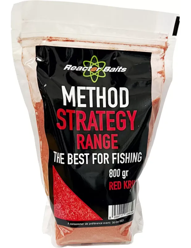 Bon Plan Maver Reactor Baits Strategy Method 800 gr Krill rouge