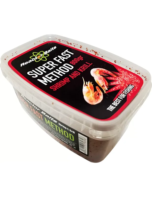 Nouvelle Collection Maver Super Fast Method 800 gr Krill de crevettes prêt à l’emploi