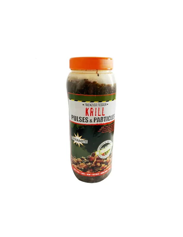 Remise Dynamite Frenzied Feeder Krill Pulses Particules avec Robin Red 2.5 lt