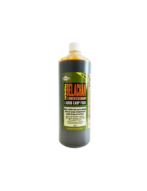 Satisfait Ou Remboursé Dynamite Baits Nourriture liquide pour carpe Belachan 1 lt avec crevettes fermentées