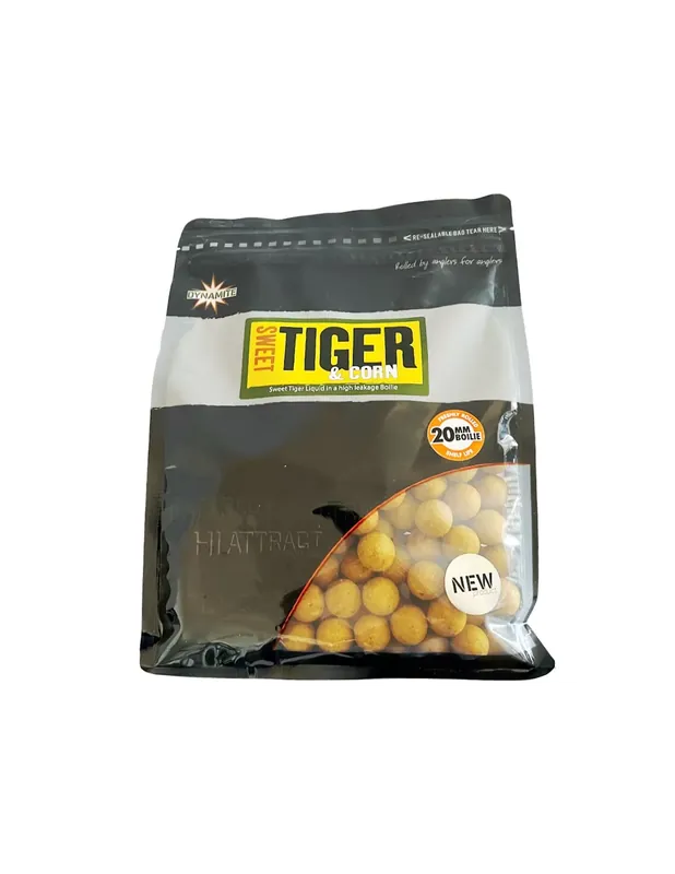 Dynamite Swim Tiger Corn Boilies 1 kg 15 et 20 mm Expédié Aujourd’hui
