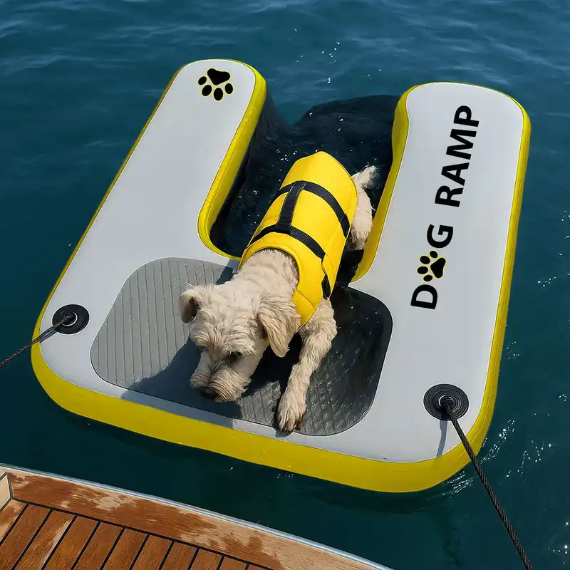 Rampe d&rsquo;eau pour chiens Échelle de bain Réduction