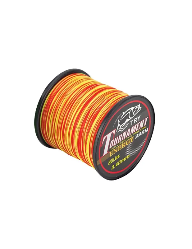 Fishing Wire Try Tournament Reel 707 584 396 mt Orange Réduction