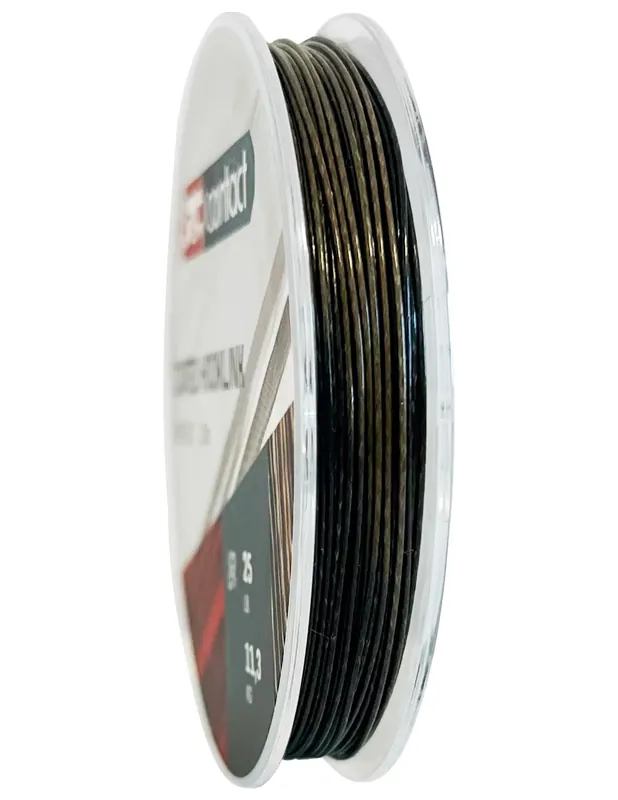 Jrc Contact Enduit Hooklink Semi Stiff Couleur Camo Marron 22 mt Dernier Modèle