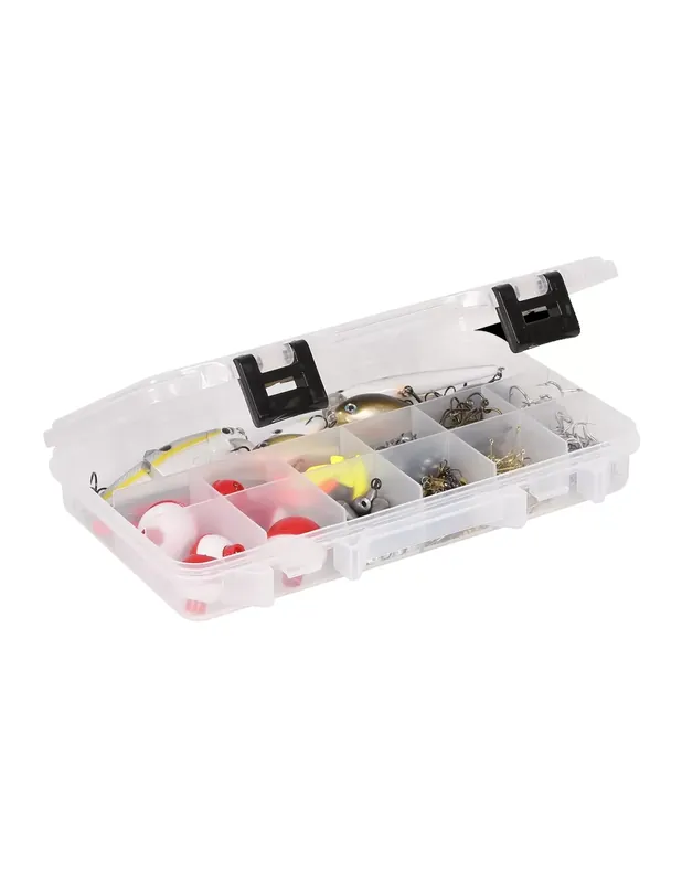 Produit De Marque Plano 2361301 Boîte en plastique transparent 13 compartiments fixes