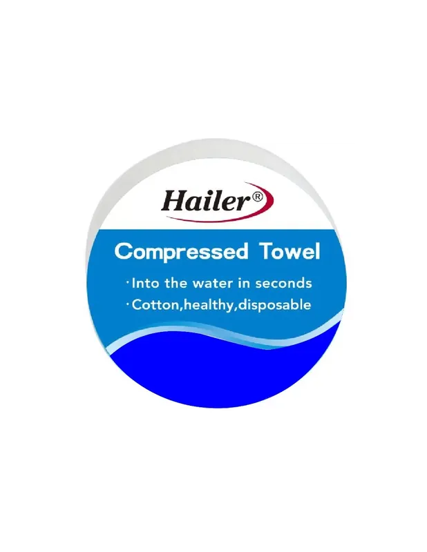 Remise Serviettes compressées 65 x 30 cm