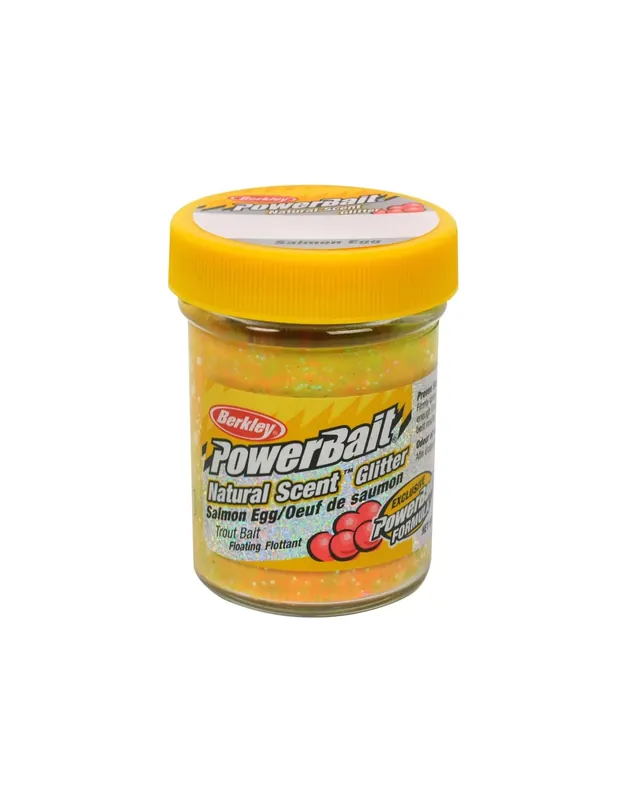 Berkley Powerbait Glitter Trout Bait Goût Saumon Oeufs Pâtes Raibow Top Vente