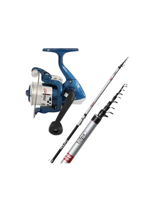 Kit de pêche Trout Lake Rod enrouleur et fil de carbone Paiement Sécurisé