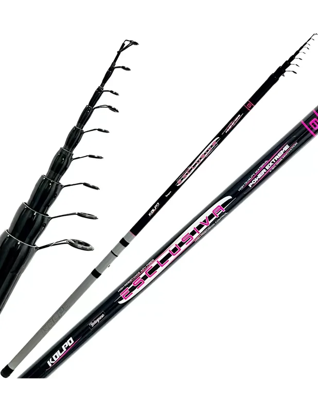 Expédition Rapide Canne à pêche bolognaise en carbone exclusive Kolpo