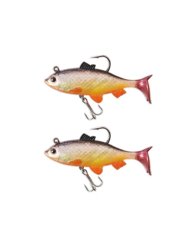 Produit De Marque Lineaeffe Gardon Artificiel Soft Spinning 2pcs