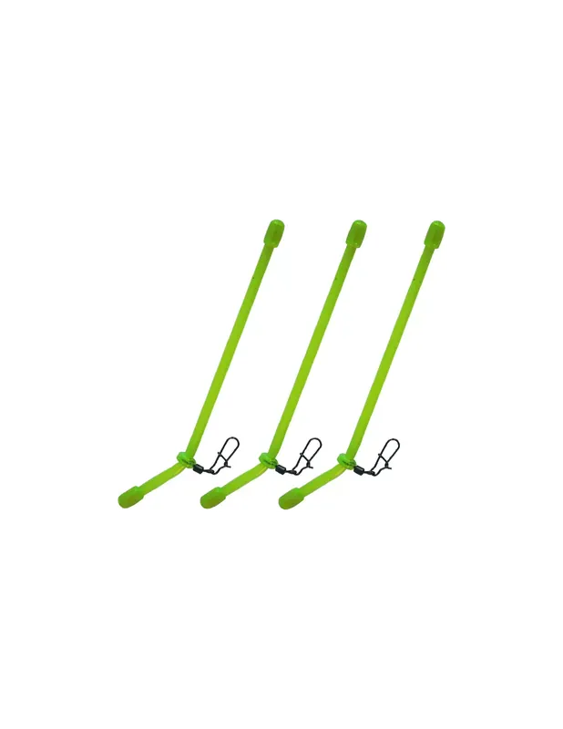 Kolpo Anti Tangle 15 cm avec Rolling Swivel et Nice Snap 3pcs Top Vente