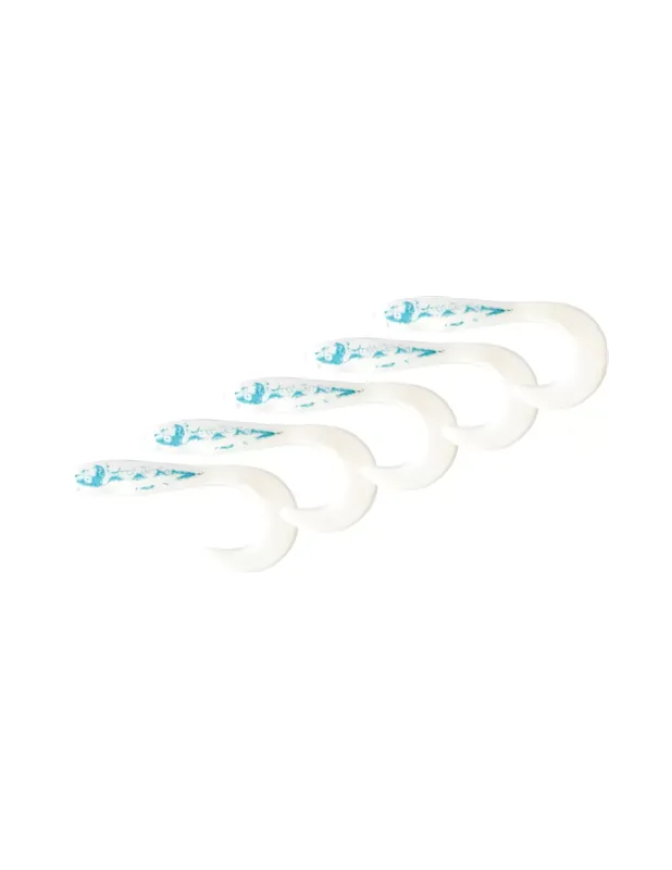 Certifié Kolpo Sickle Soft Rotor Bleu 60 mm 5 pcs