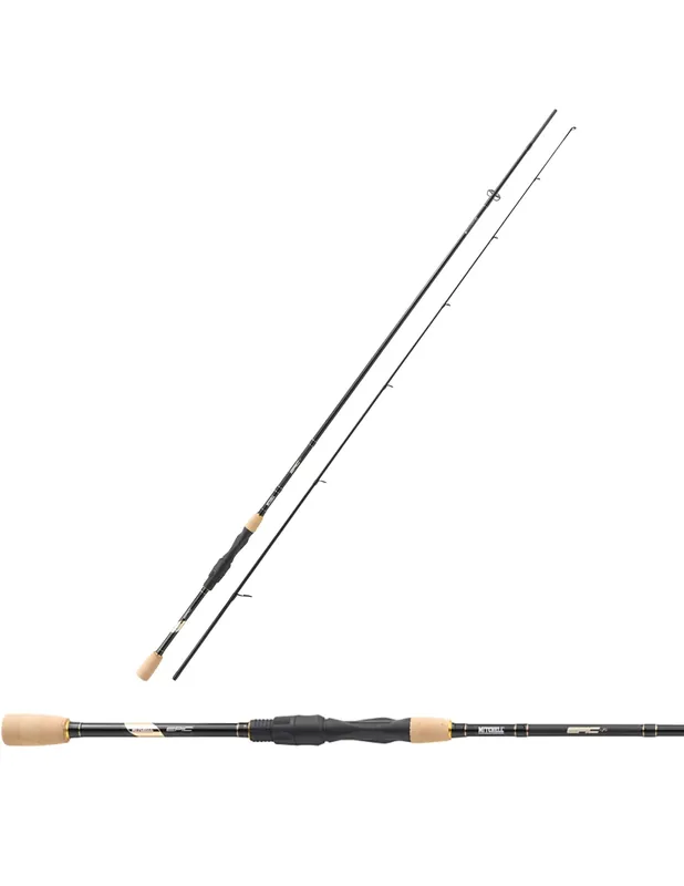 Mitchell Epic R Cannes à pêche à la truite carbonée Spinnining Vente Flash