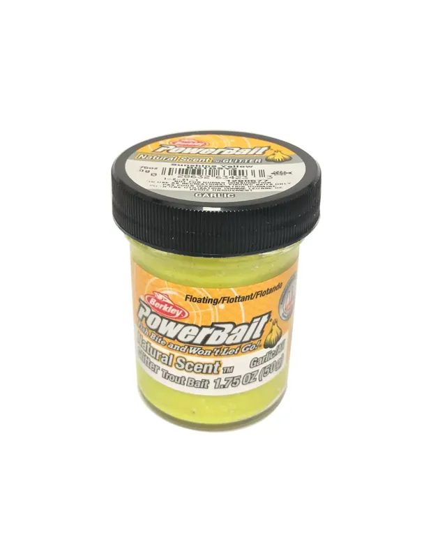Satisfait Ou Remboursé Berkley Powerbait Glitter Trout Bait Original Scent Pasta Trote Sunshine Jaune Ail
