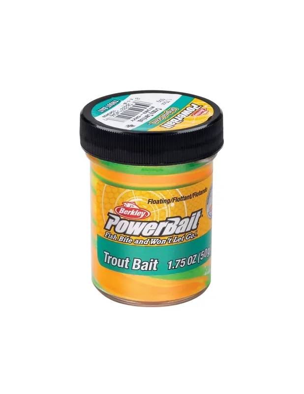 Berkley Powerbait Glitter Trout Bait Original Scent Pasta Trote Crazy Carnival Remise
