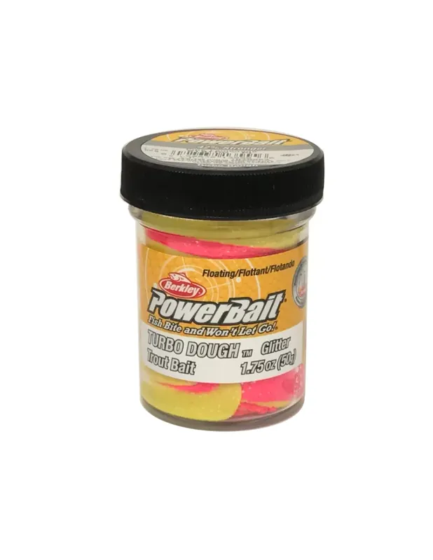 Expédié Aujourd’hui Berkley Powerbait Glitter Trout Bait Trout Batter Turbo Pink Lemonade