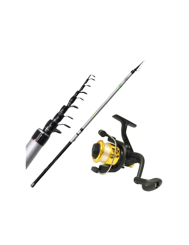 Combo Trout Lake Reed Carbon Reel 4 Roulements et fil Promotion Saisonnière